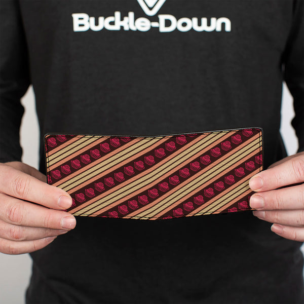 Buckle-Down Bi-Fold Wallet - Cupcake Wallpaper