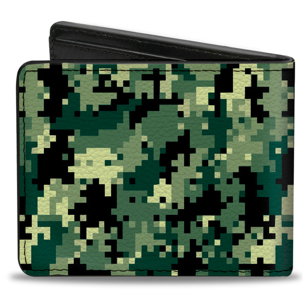 Buckle-Down Bi-Fold Wallet - Digital Camo