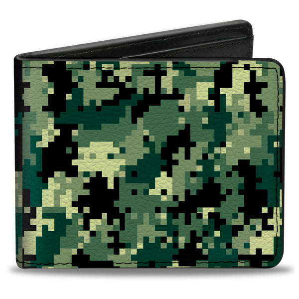 Buckle-Down Bi-Fold Wallet - Digital Camo