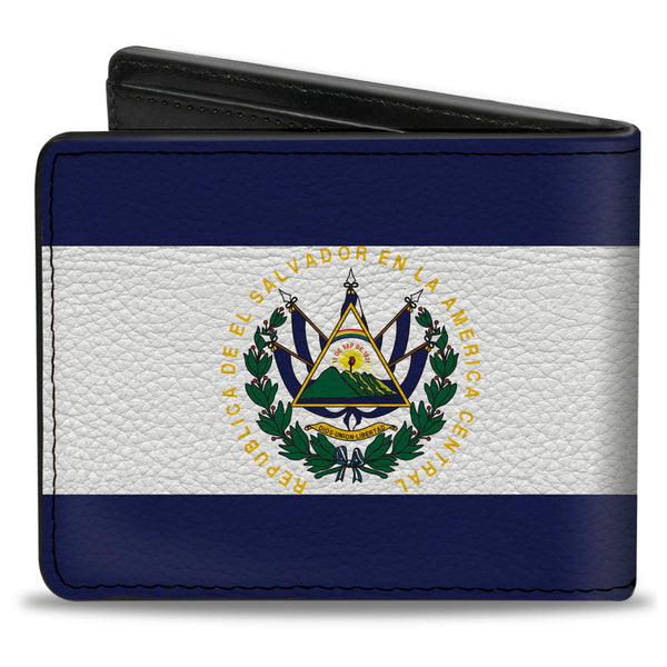 Buckle-Down Bi-Fold Wallet - El Salvador Flag