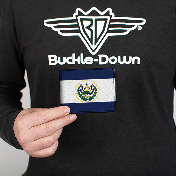 Buckle-Down Bi-Fold Wallet - El Salvador Flag