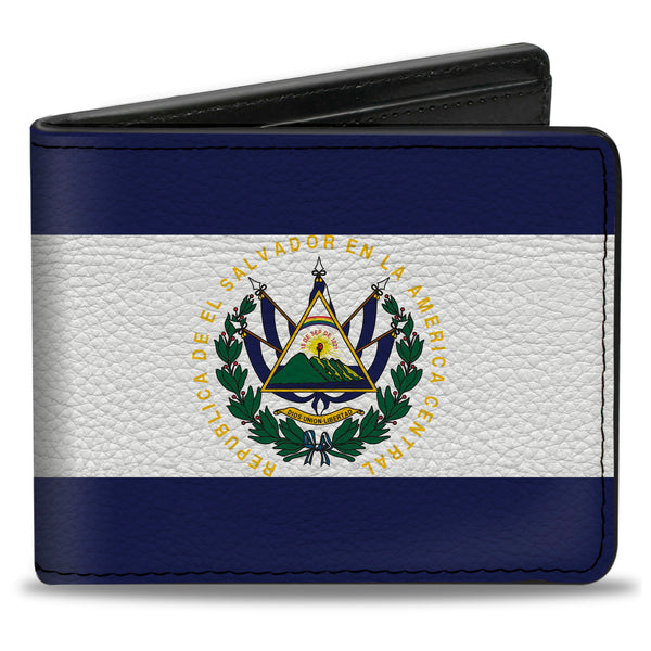 Buckle-Down Bi-Fold Wallet - El Salvador Flag