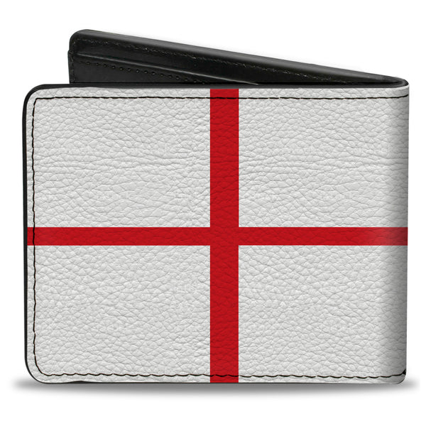 Buckle-Down Bi-Fold Wallet - England Flags