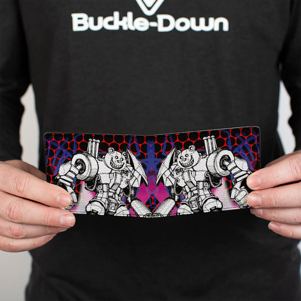Buckle-Down Bi-Fold Wallet - Evoke 2 RoboBear
