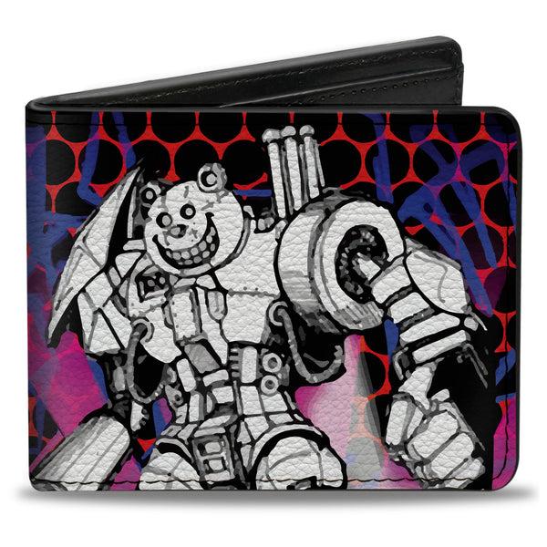 Buckle-Down Bi-Fold Wallet - Evoke 2 RoboBear