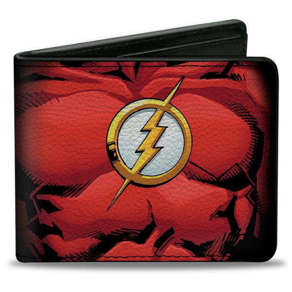 Buckle-Down Bi-Fold Wallet - Flash Chest Logo