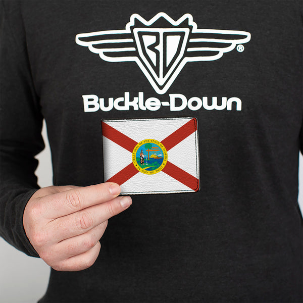 Buckle-Down Bi-Fold Wallet - Florida Flag Continuous