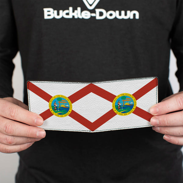 Buckle-Down Bi-Fold Wallet - Florida Flag Continuous