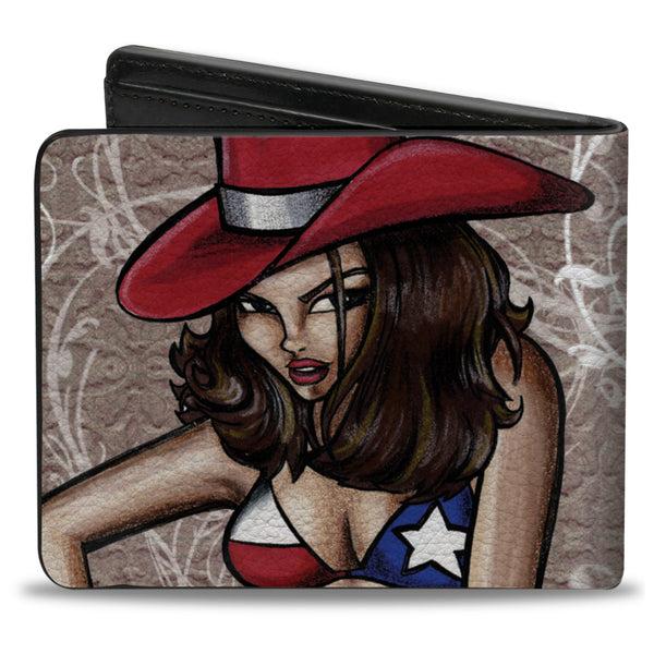 Buckle-Down Bi-Fold Wallet - Fuck Texas Part 1