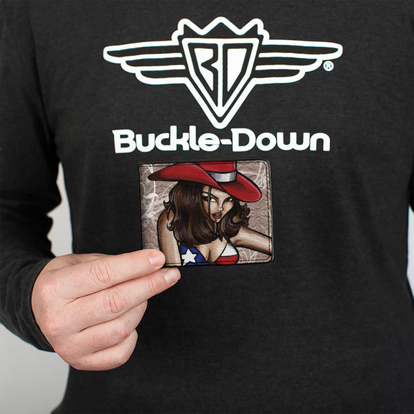 Buckle-Down Bi-Fold Wallet - Fuck Texas Part 1