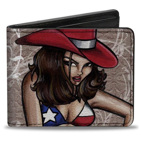 Buckle-Down Bi-Fold Wallet - Fuck Texas Part 1