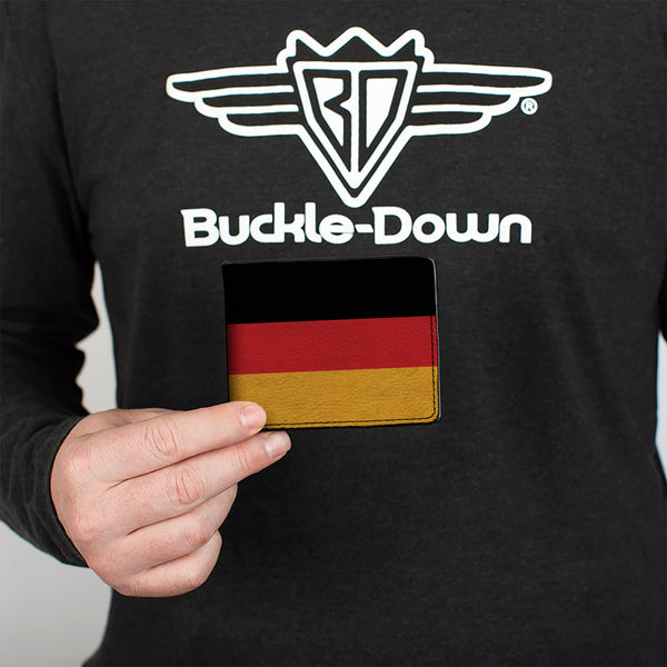 Buckle-Down Bi-Fold Wallet - Germany Flag Weathered