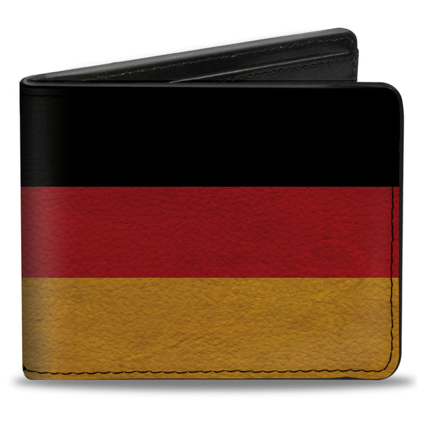 Buckle-Down Bi-Fold Wallet - Germany Flag Weathered