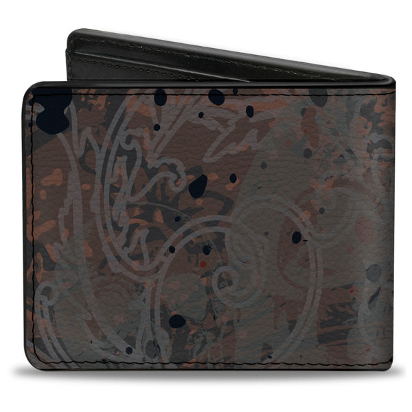Buckle-Down Bi-Fold Wallet - Gothic 6