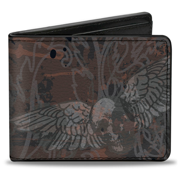 Buckle-Down Bi-Fold Wallet - Gothic 6