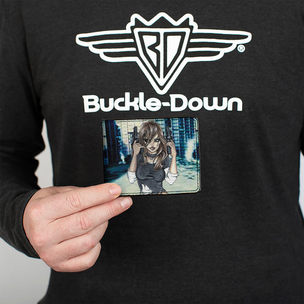 Buckle-Down Bi-Fold Wallet - Gutter Sluts