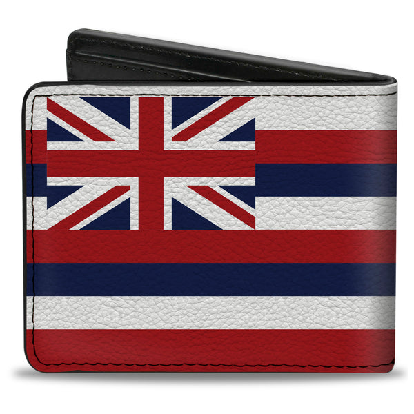 Buckle-Down Bi-Fold Wallet - Hawaii Flags