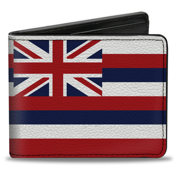 Buckle-Down Bi-Fold Wallet - Hawaii Flags