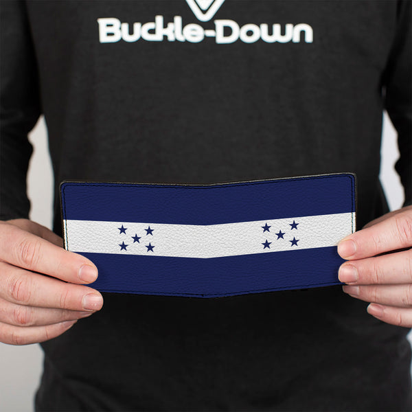 Buckle-Down Bi-Fold Wallet - Honduras Flags