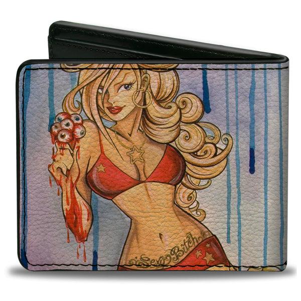 Buckle-Down Bi-Fold Wallet - Horror