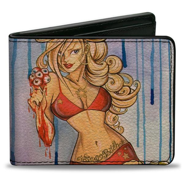 Buckle-Down Bi-Fold Wallet - Horror