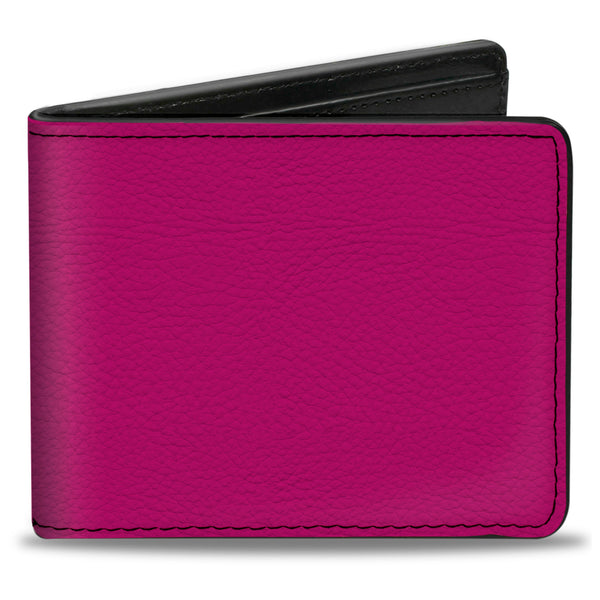 Buckle-Down Bi-Fold Wallet - Hot Pink PMS 219