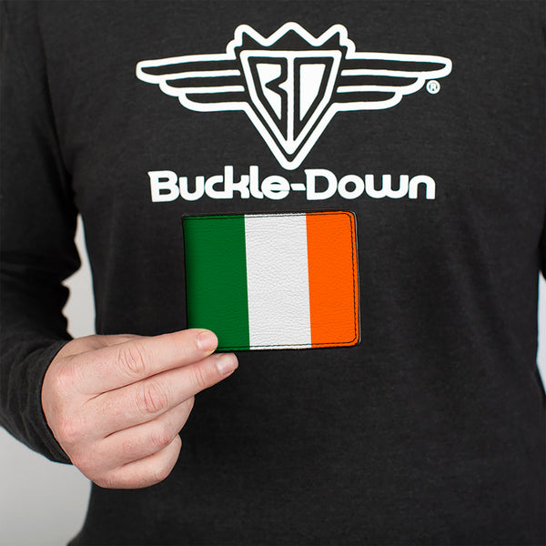Buckle-Down Bi-Fold Wallet - Ireland Flag