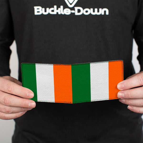 Buckle-Down Bi-Fold Wallet - Ireland Flag
