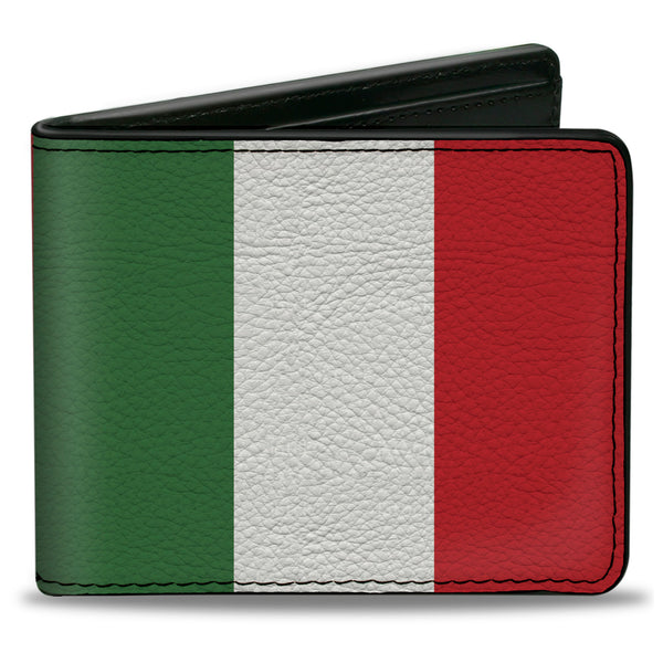 Buckle-Down Bi-Fold Wallet - Italy Flag