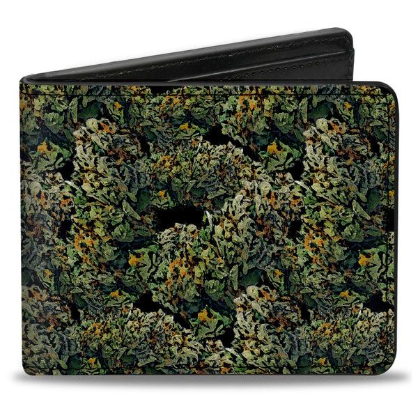 Buckle-Down Bi-Fold Wallet - Nuggets Stacked