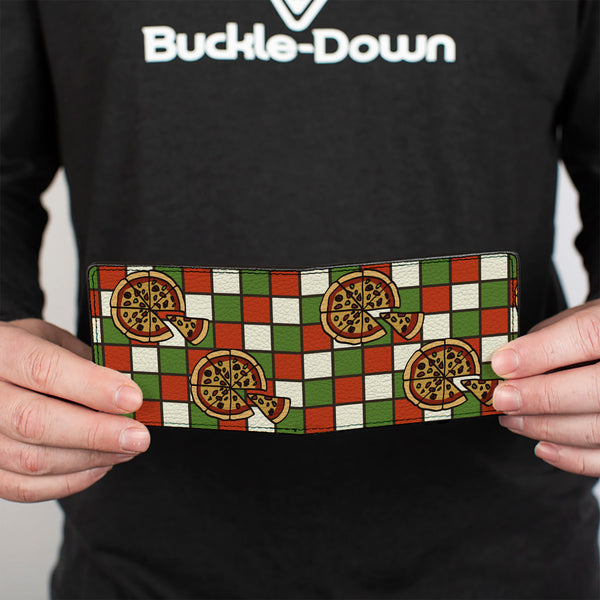 Buckle-Down Bi-Fold Wallet - Pizza Pies