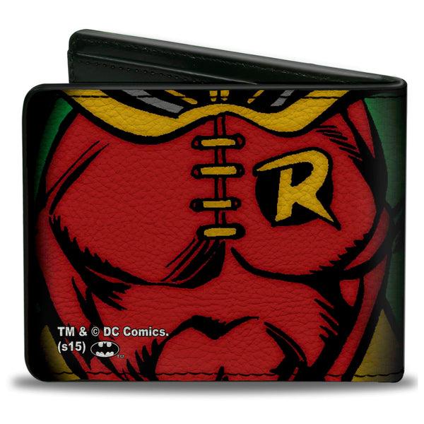 Buckle-Down Bi-Fold Wallet - Robin Chest Logo