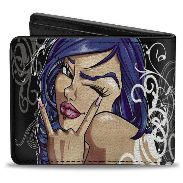 Buckle-Down Bi-Fold Wallet - Rock & Roll Ink