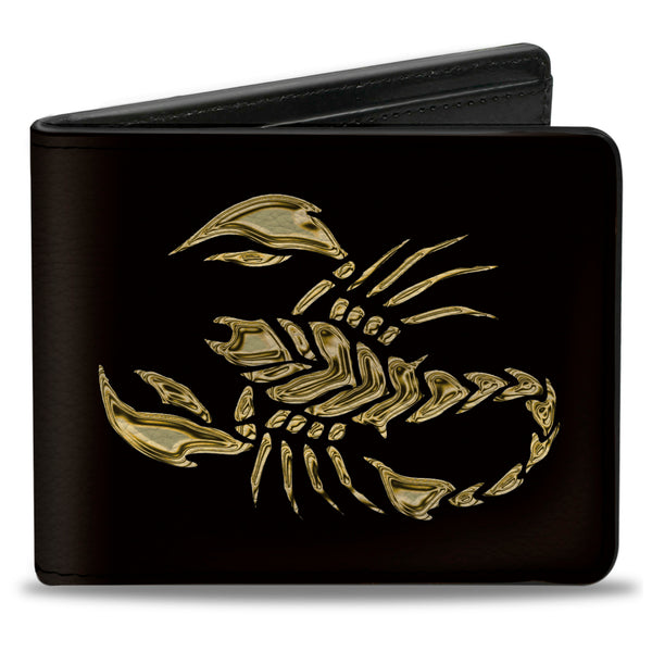Buckle-Down Bi-Fold Wallet - Scorpion