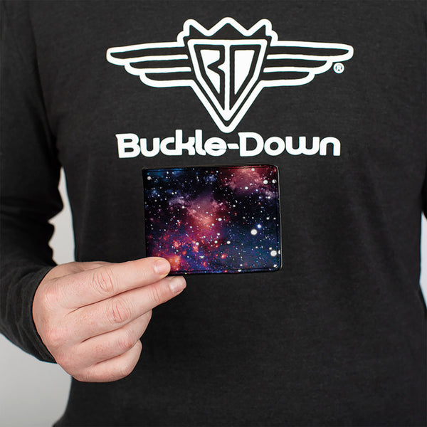 Buckle-Down Bi-Fold Wallet - Space Dust Collage