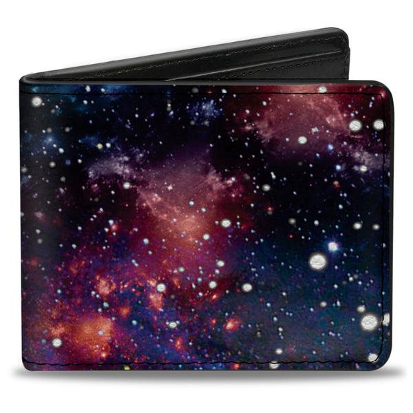 Buckle-Down Bi-Fold Wallet - Space Dust Collage