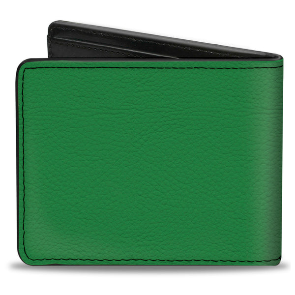 Buckle-Down Bi-Fold Wallet - St. Paddy Green