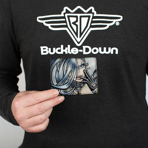 Buckle-Down Bi-Fold Wallet - Sweet Lovely Death