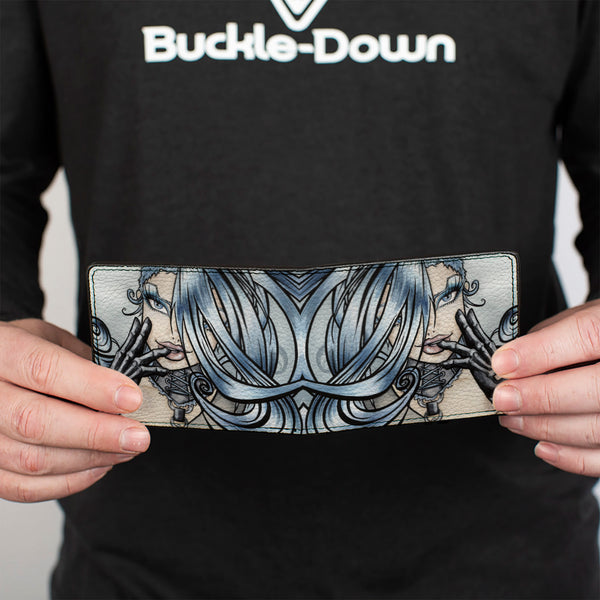 Buckle-Down Bi-Fold Wallet - Sweet Lovely Death