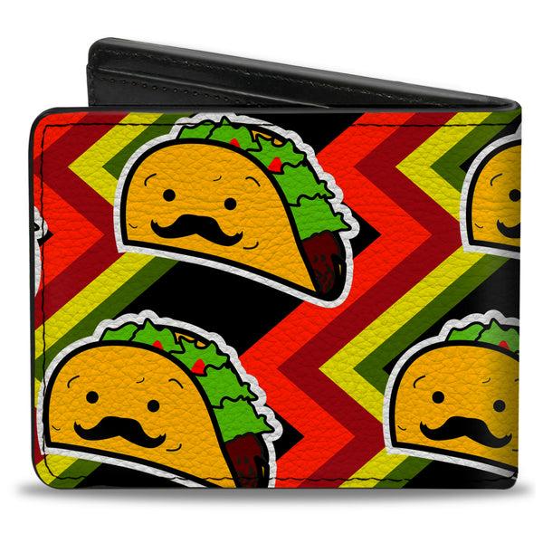 Buckle-Down Bi-Fold Wallet - Taco Man