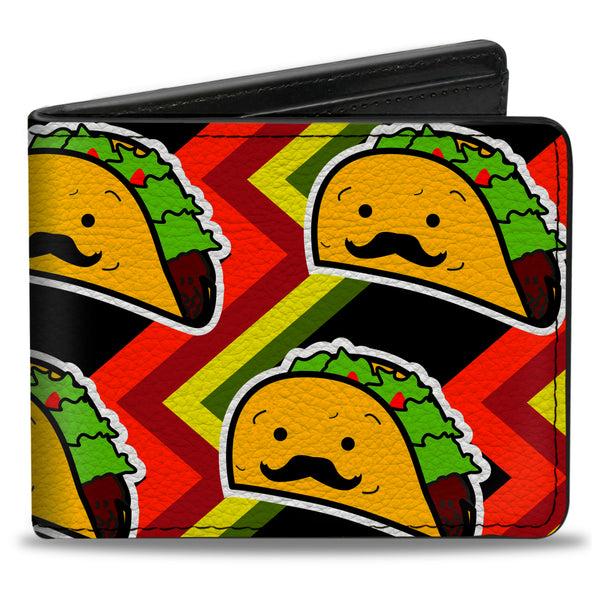 Buckle-Down Bi-Fold Wallet - Taco Man
