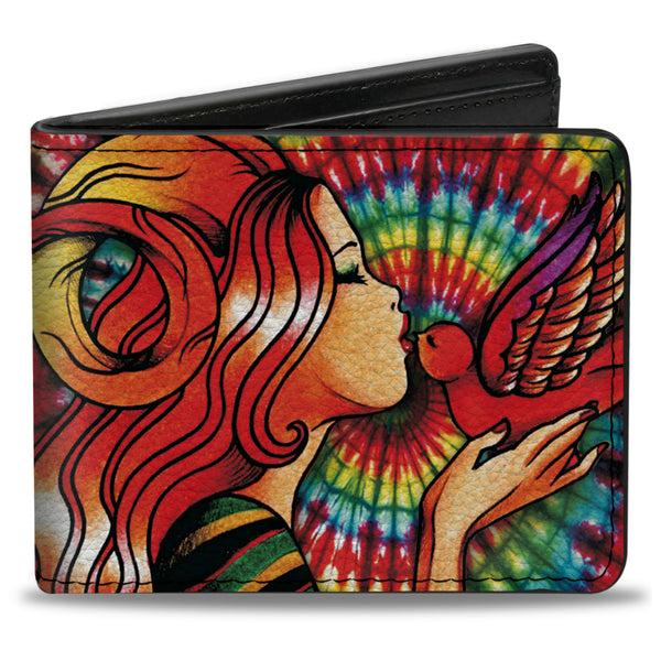 Buckle-Down Bi-Fold Wallet - Tattoo Johnny-Bird Kiss
