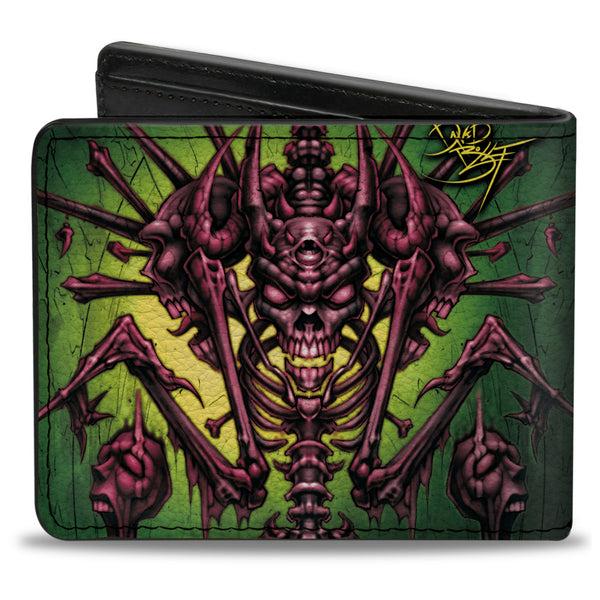 Buckle-Down Bi-Fold Wallet - Tattoo Johnny-Bone Man