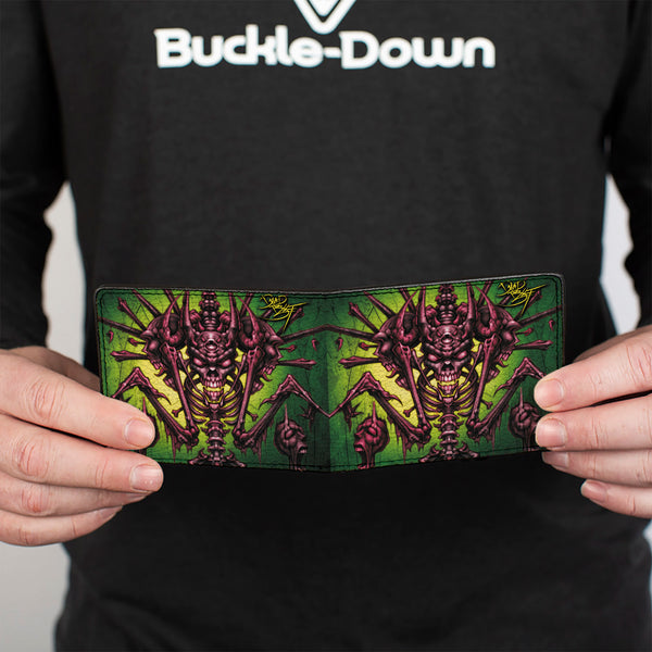 Buckle-Down Bi-Fold Wallet - Tattoo Johnny-Bone Man