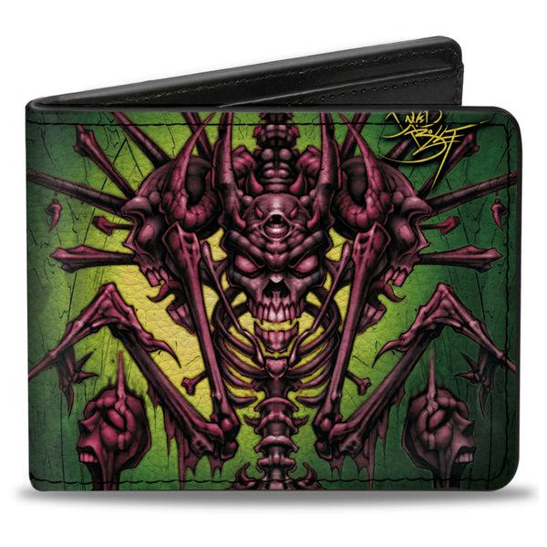 Buckle-Down Bi-Fold Wallet - Tattoo Johnny-Bone Man