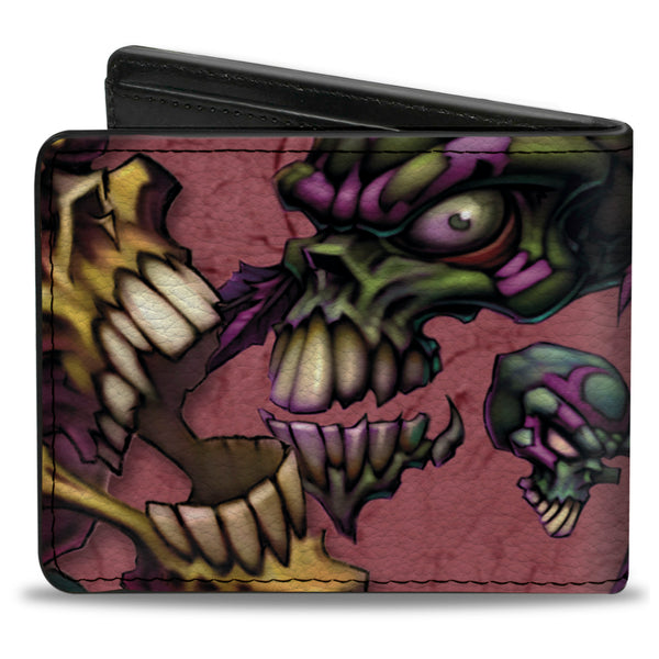 Buckle-Down Bi-Fold Wallet - Tattoo Johnny-Bones