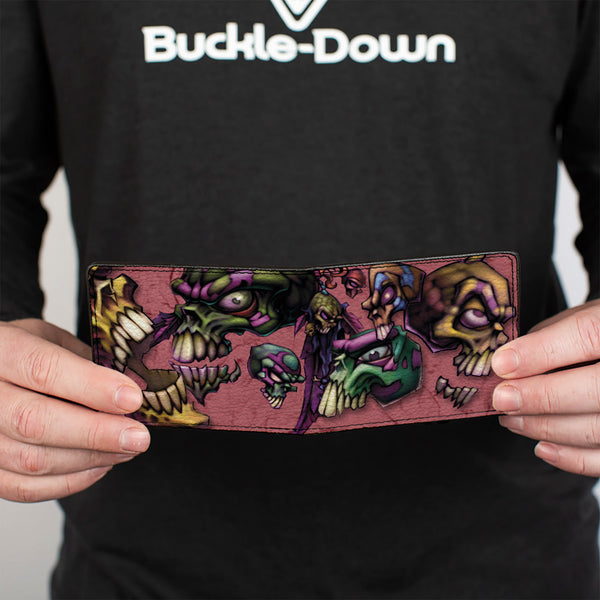 Buckle-Down Bi-Fold Wallet - Tattoo Johnny-Bones