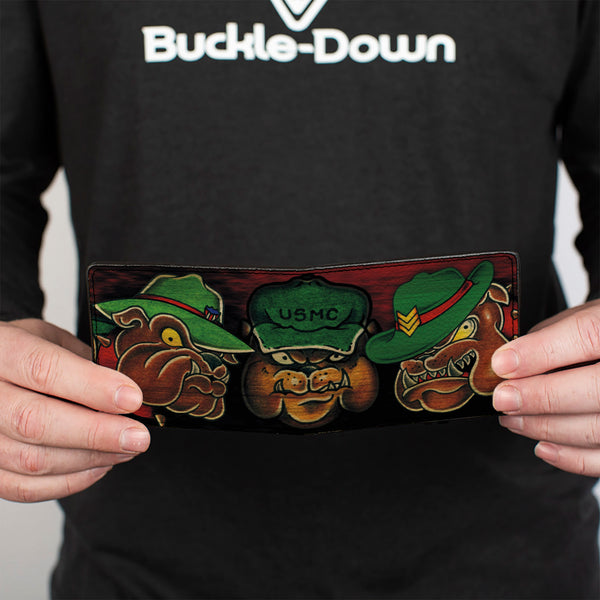 Buckle-Down Bi-Fold Wallet - Tattoo Johnny-Bulldog