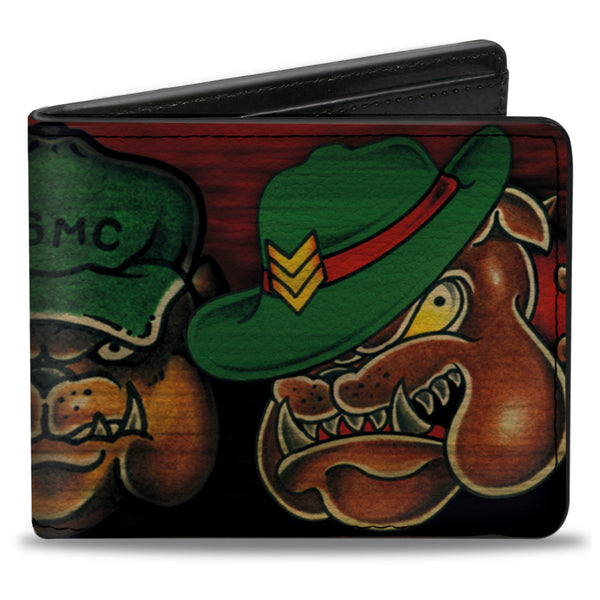 Buckle-Down Bi-Fold Wallet - Tattoo Johnny-Bulldog
