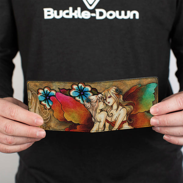 Buckle-Down Bi-Fold Wallet - Tattoo Johnny-Fairies